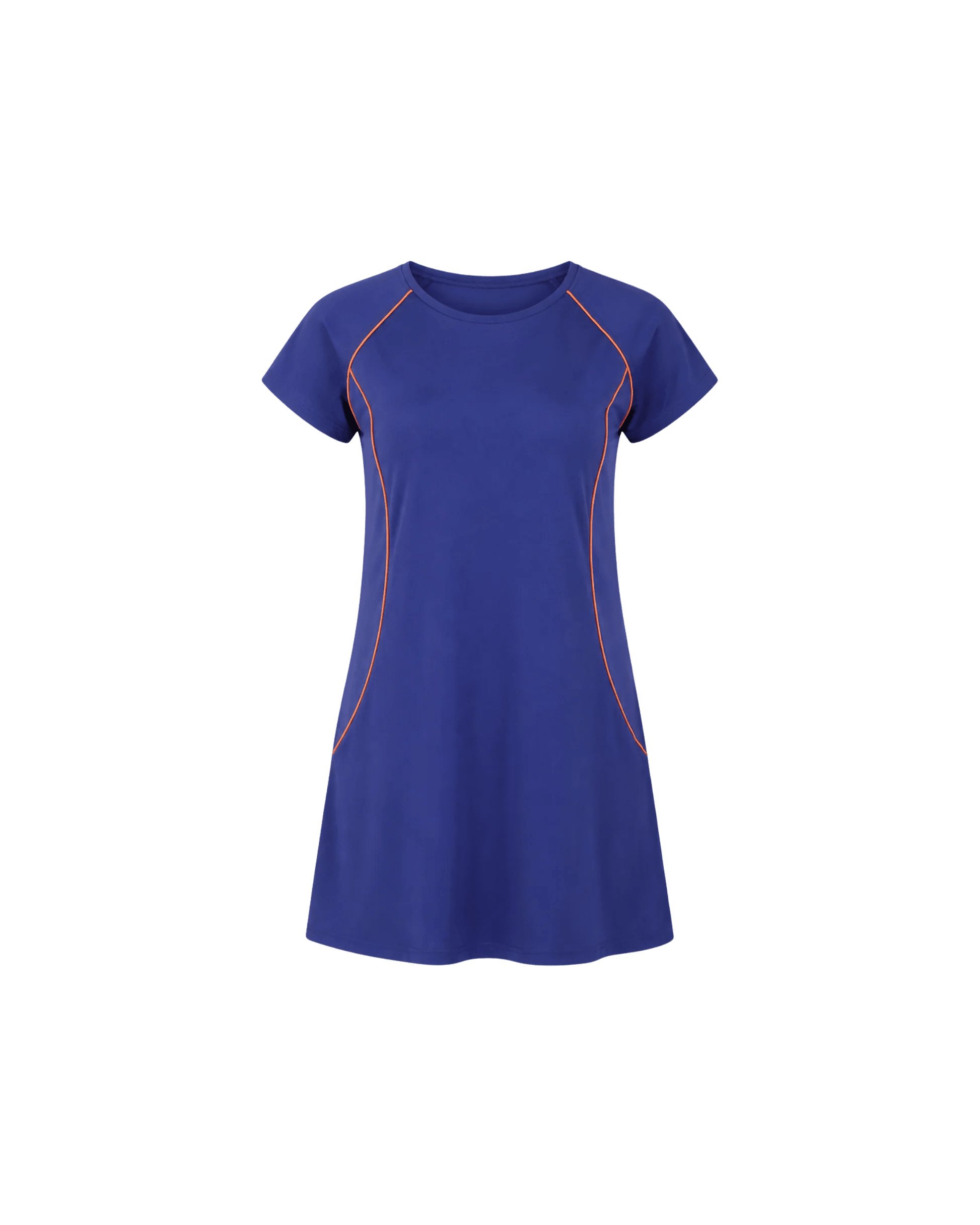 BURKINI FEMME BLEU MARINE 3 PIÈCES AVEC CEINTURE CONTRASTÉE - La Sprezzatura pyjamas