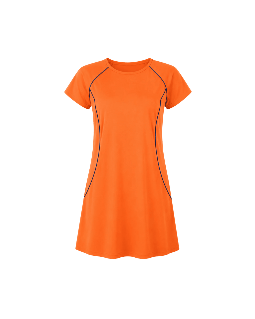 BURKINI FEMME ORANGE 2 PIÈCES MANCHES COURTES - La Sprezzatura pyjamas