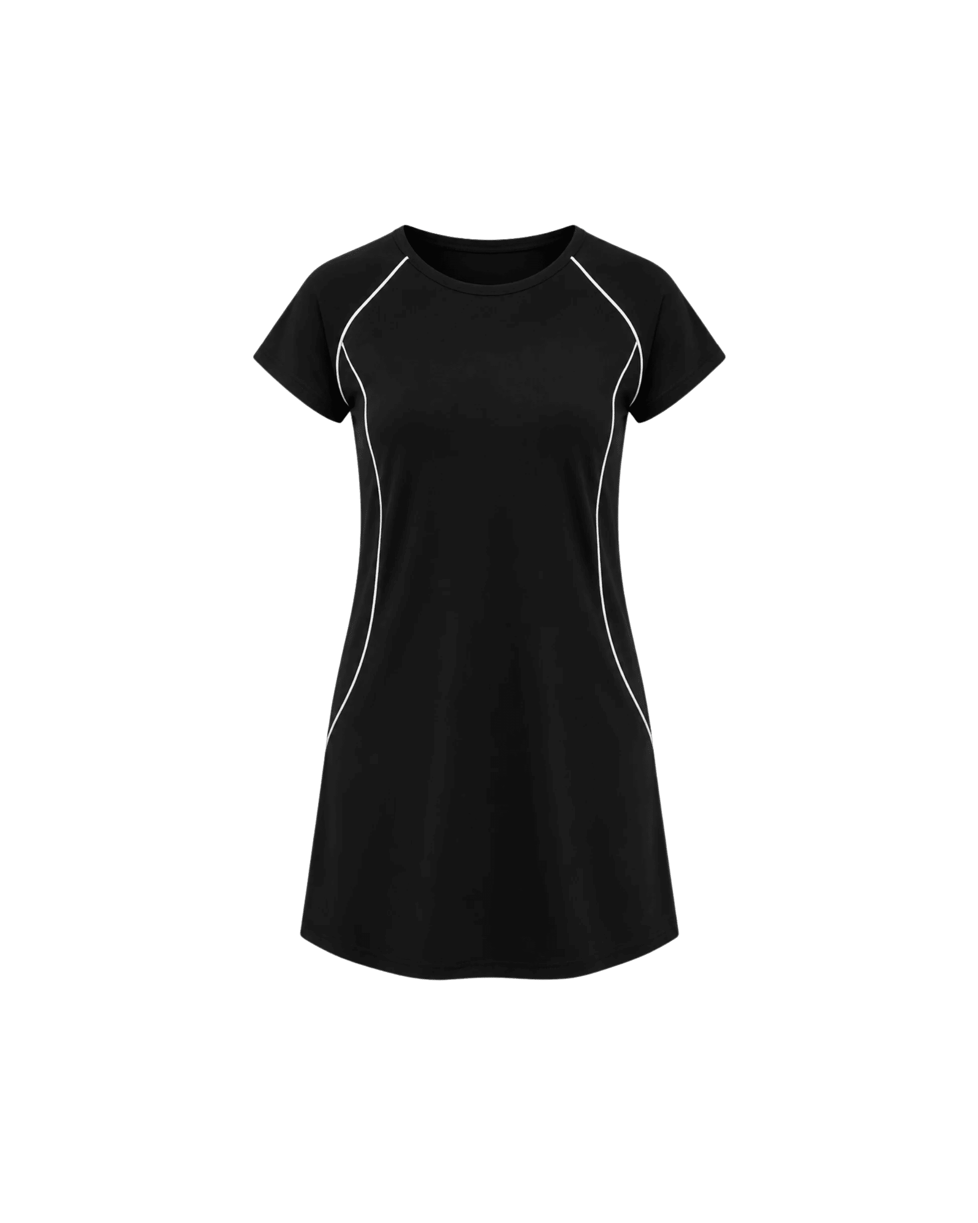 BURKINI NOIR FEMME 2 PIÈCES MANCHES COURTES - La Sprezzatura pyjamas