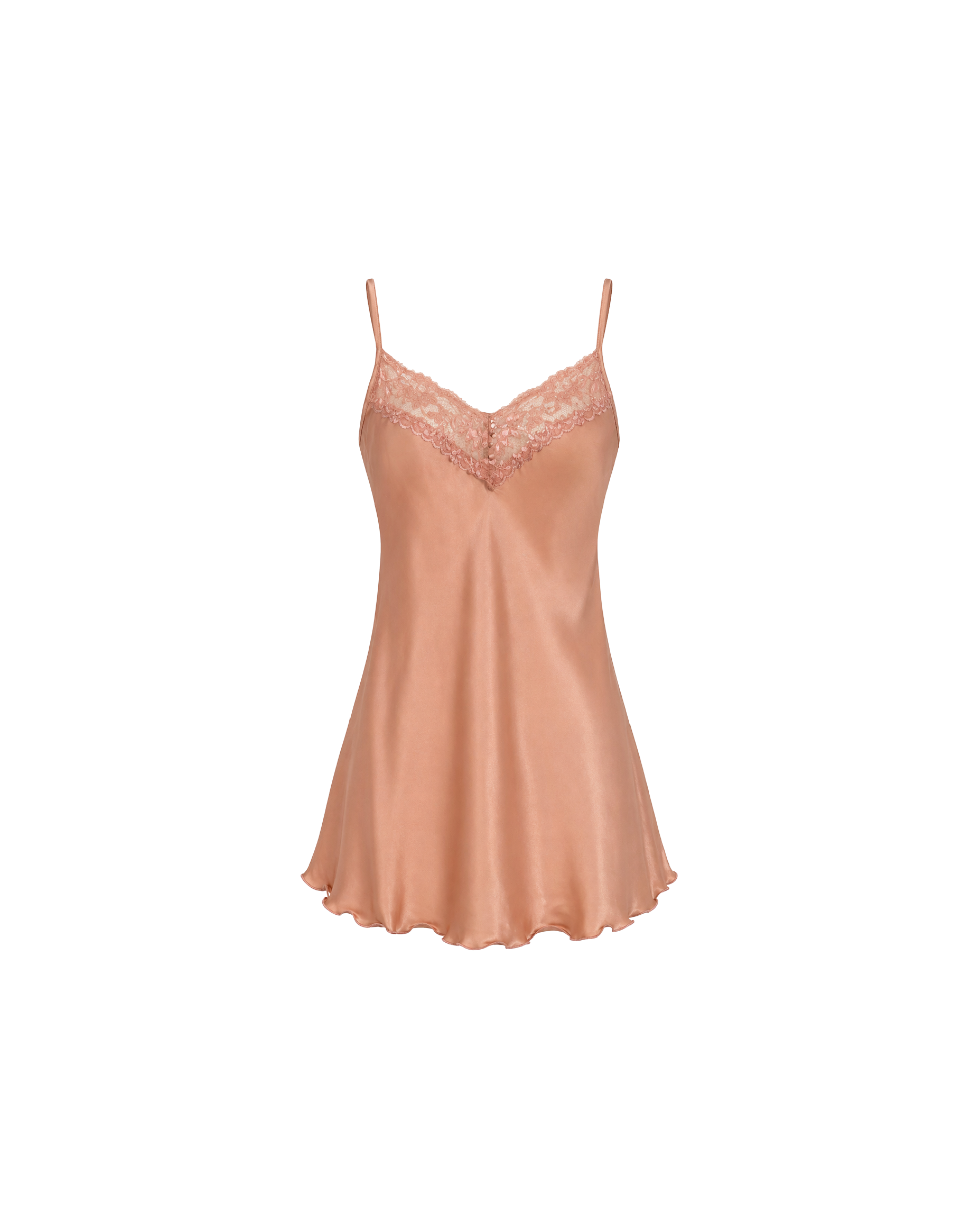 PYJAMA SATIN SAUMON 3 PIÈCES ÉLÉGANCE FÉMININE