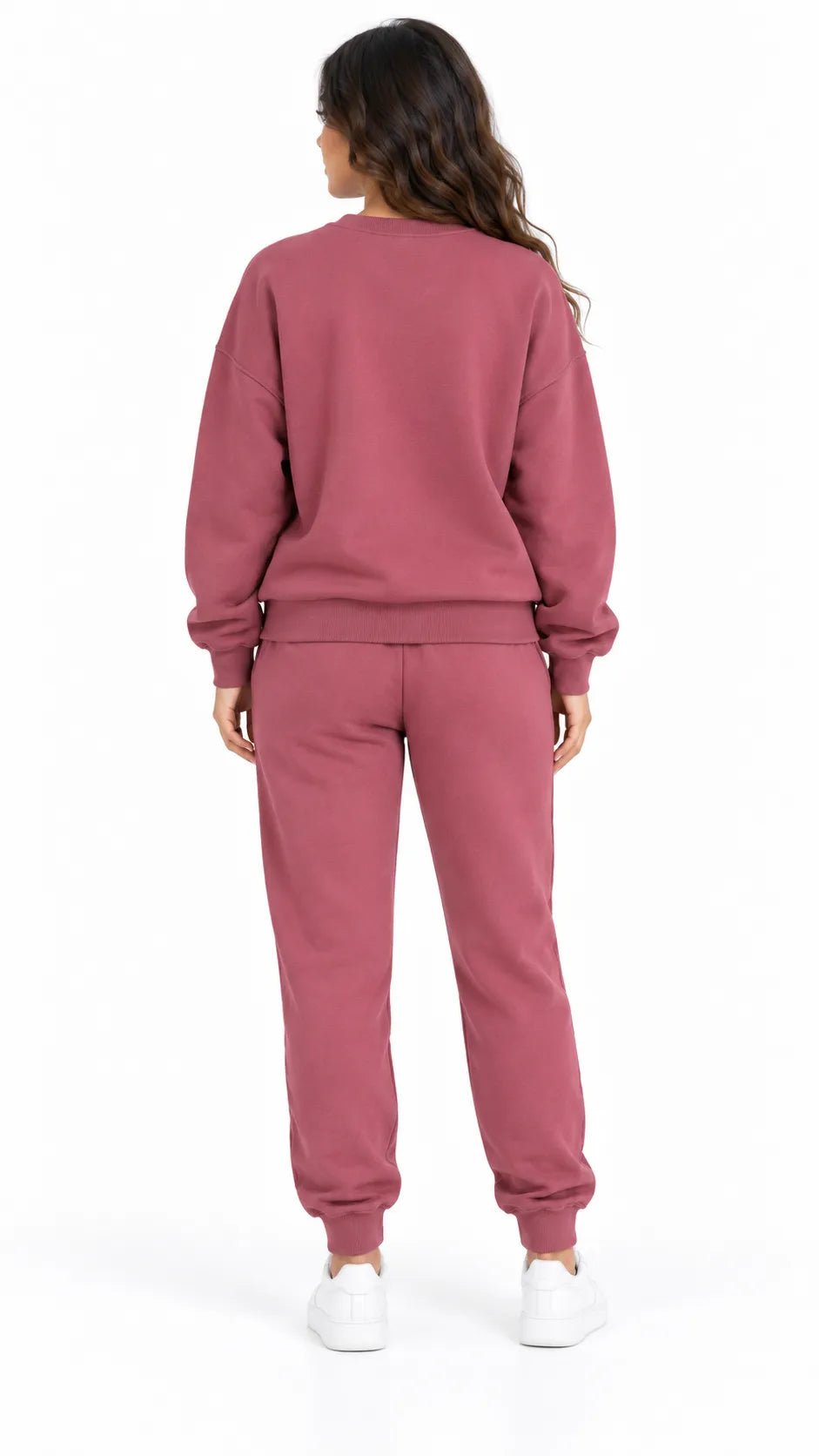 Ensemble Jogging Femme Rose Framboise Teddy California 82 - La Sprezzatura pyjamas