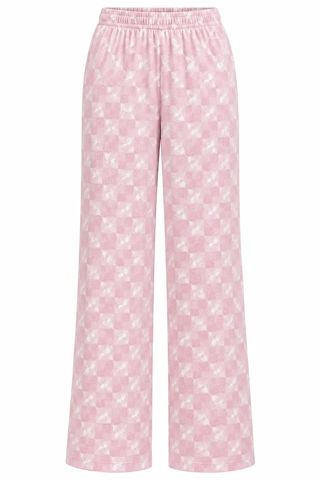 Pyjama Femme Rose Fleuri à Plumes – Ensemble 2 Pièces - La Sprezzatura pyjamas