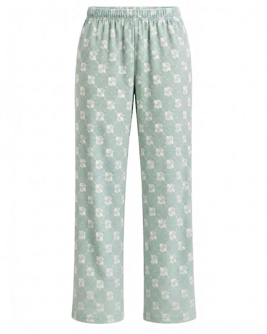 Pyjama Femme Vert Menthe à Plumes – Douceur & Élégance - La Sprezzatura pyjamas