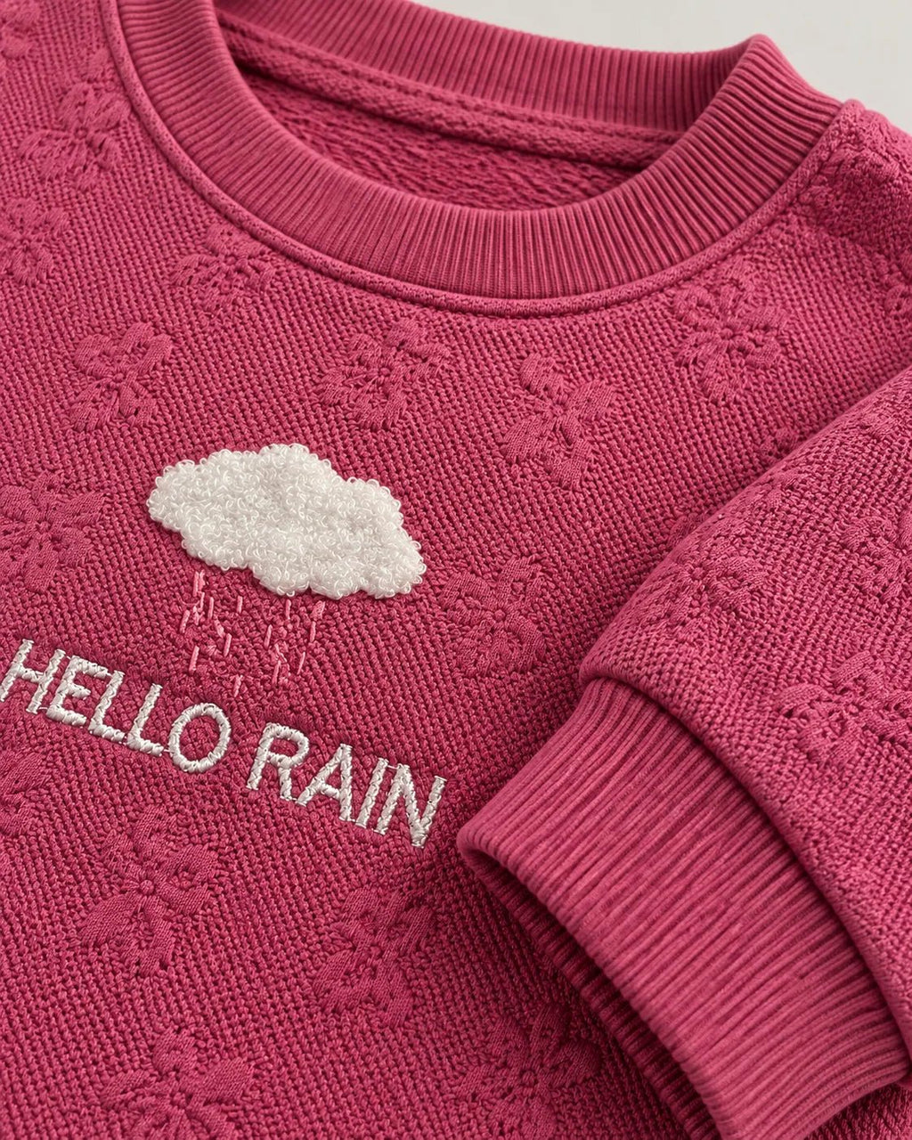 Ensemble Cocooning Rose Hello Rain - La Sprezzatura pyjamas