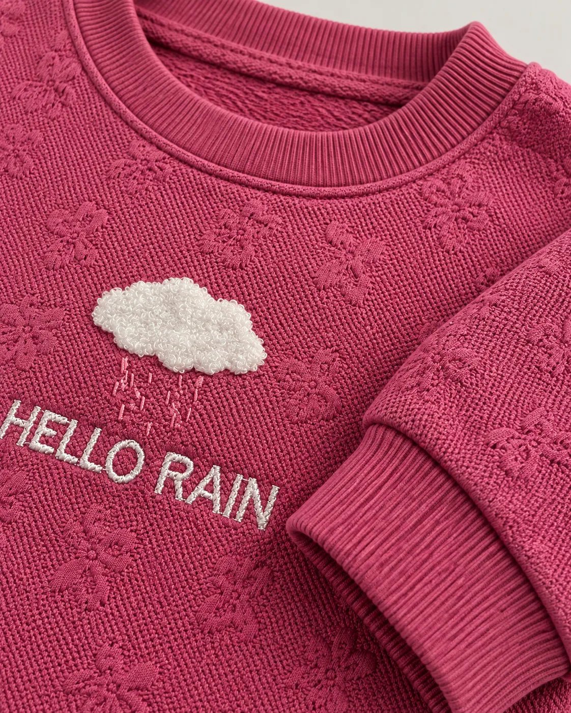 Ensemble Cocooning Rose Hello Rain - La Sprezzatura pyjamas