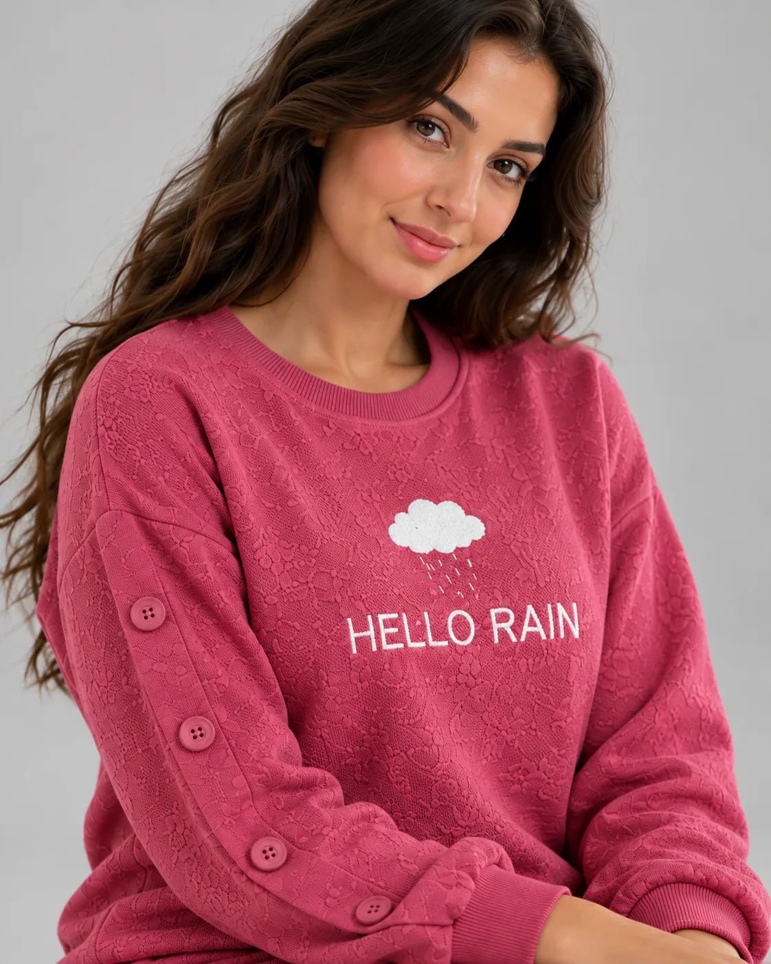 Ensemble Cocooning Rose Hello Rain - La Sprezzatura pyjamas