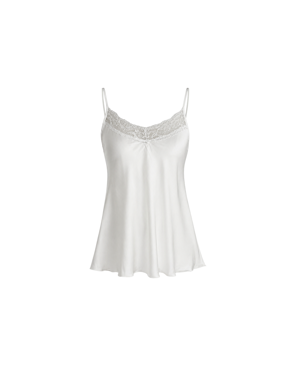 PYJAMA SATIN BLANC FLEURI 3 PIÈCES ÉLGANCE LUXE