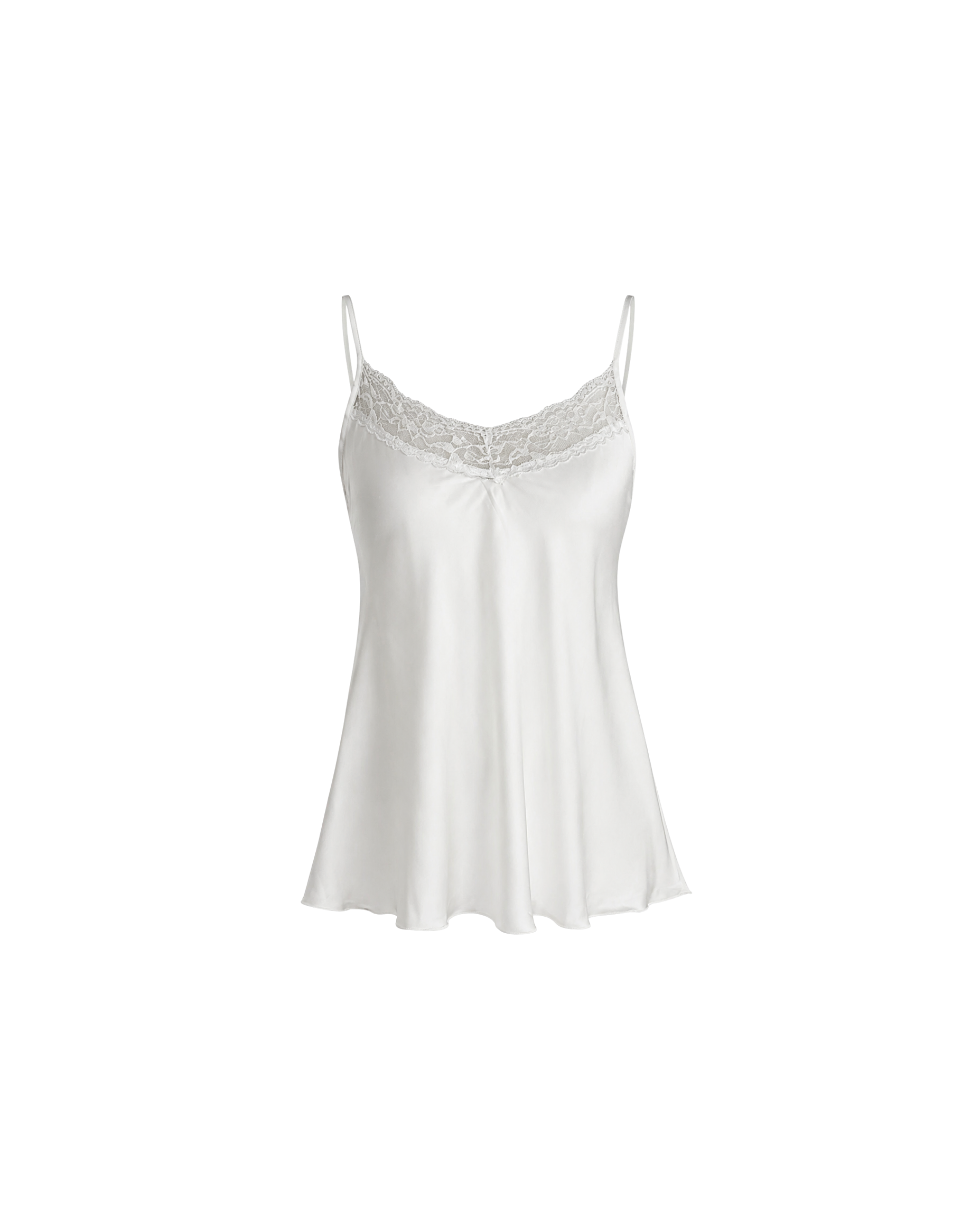 PYJAMA SATIN BLANC FLEURI 3 PIÈCES ÉLGANCE LUXE