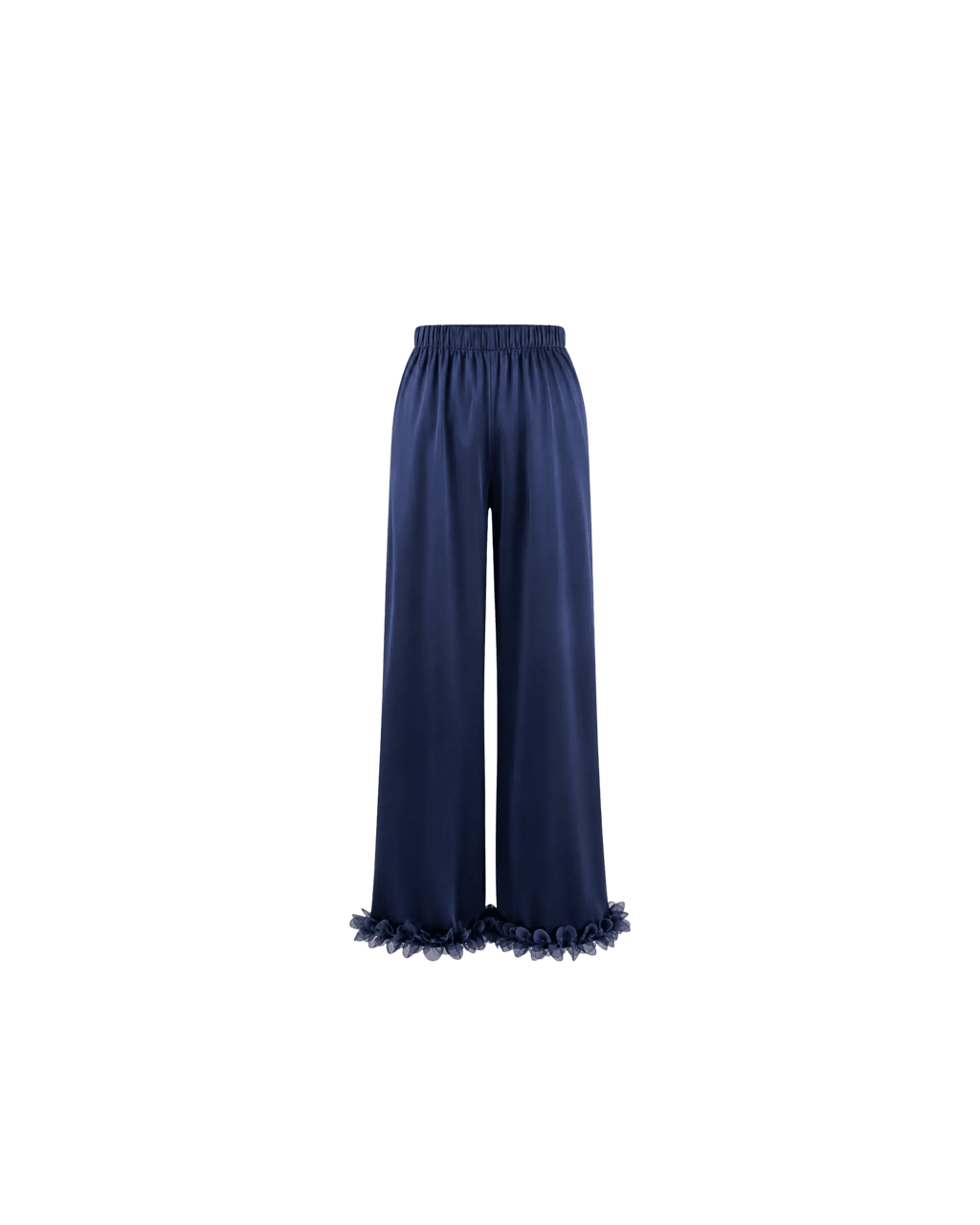 Pyjama Satin Bleu Nuit Femme | Ensemble Élégant 2 Pièces | La Sprezzatura - La Sprezzatura pyjamas