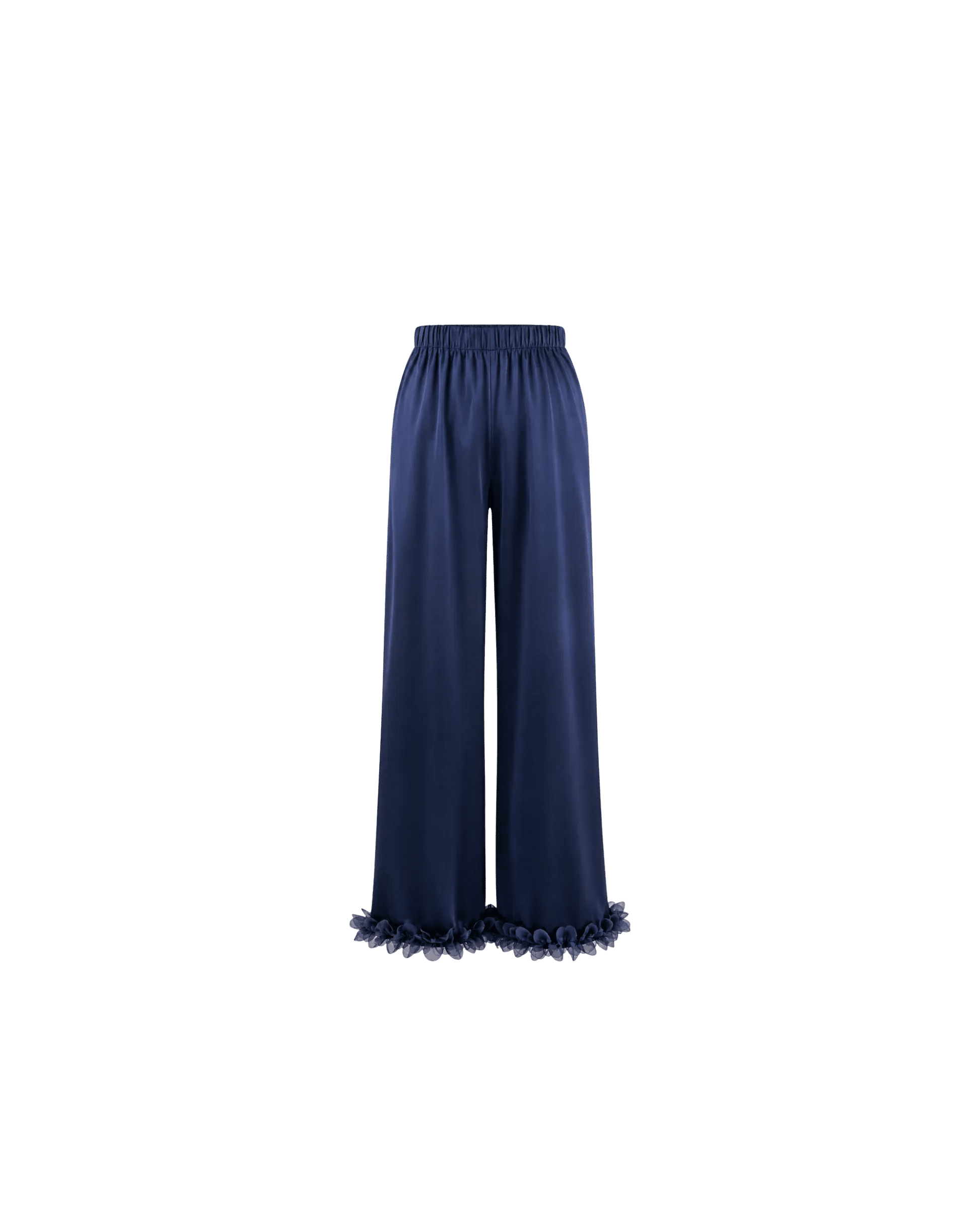 Pyjama Satin Bleu Nuit Femme | Ensemble Élégant 2 Pièces | La Sprezzatura - La Sprezzatura pyjamas