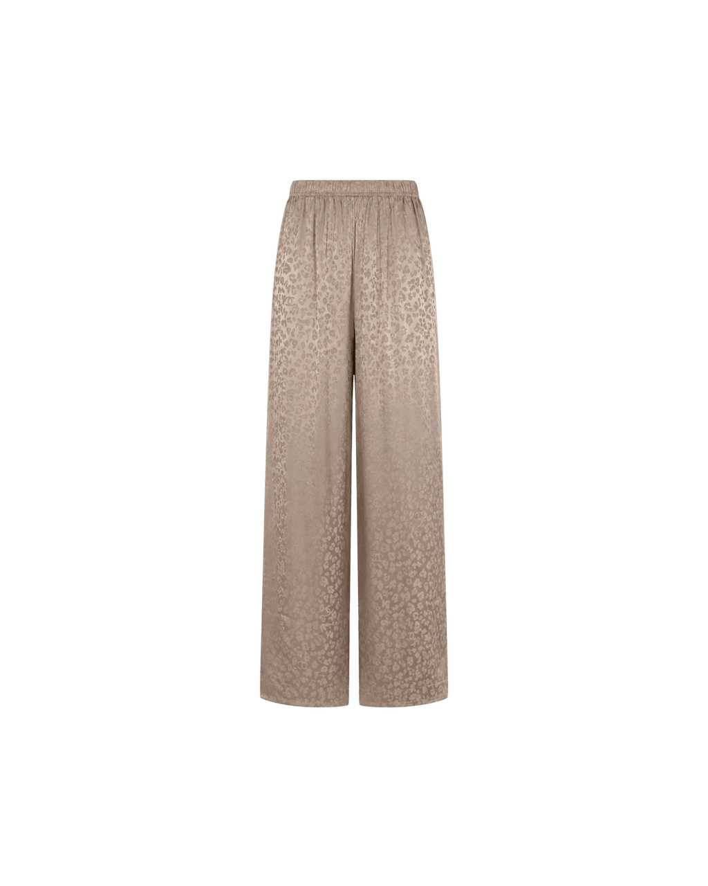 Pyjama Satin Taupe Dentelle Femme - La Sprezzatura pyjamas