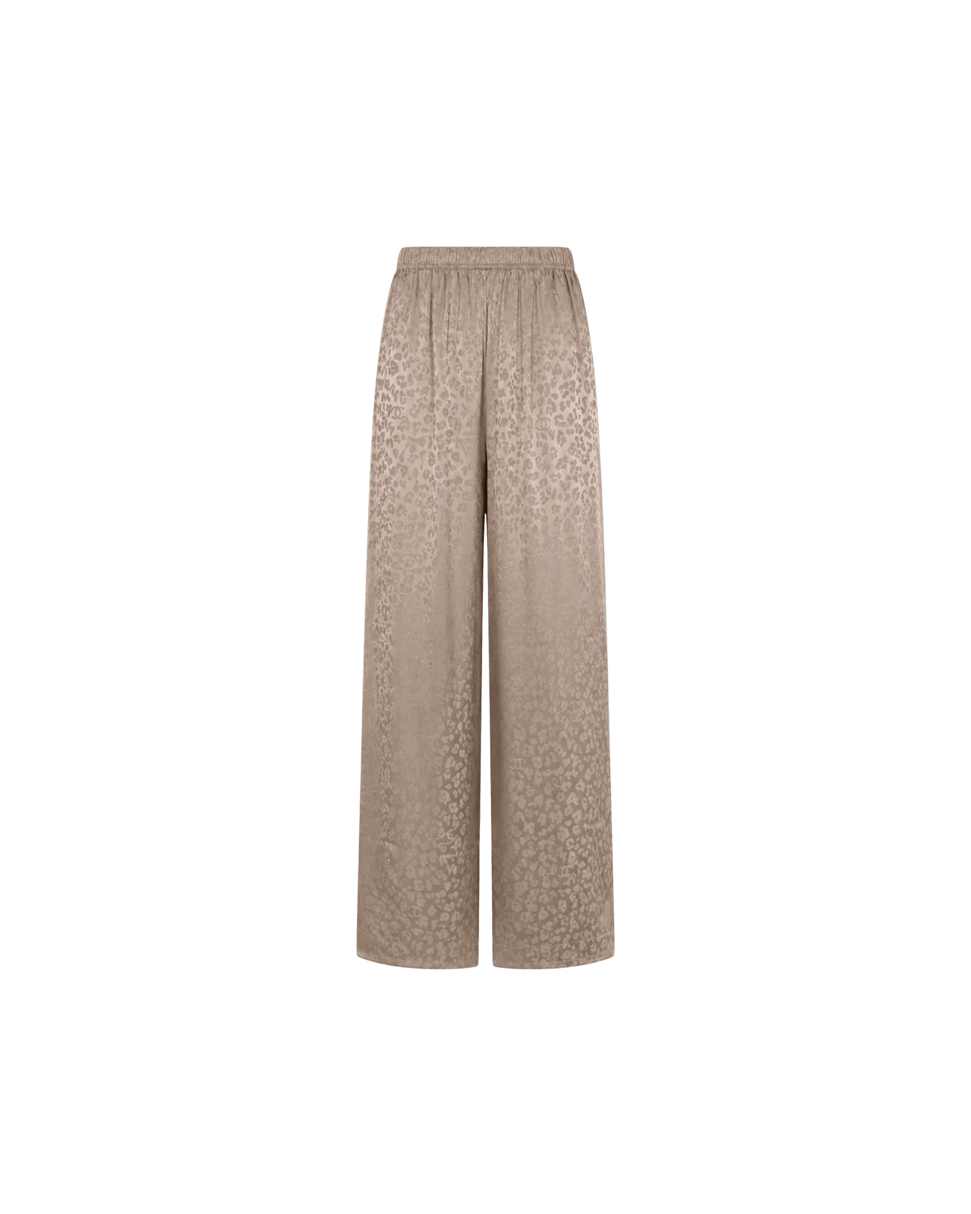 Pyjama Satin Taupe Dentelle Femme - La Sprezzatura pyjamas