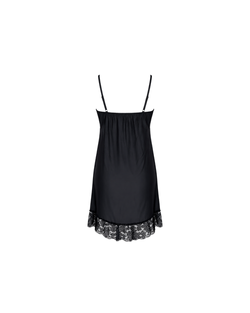 BABYDOLL NOIR DENTELLE AVEC STRING – ÉLÉGANCE SÉDUCTION