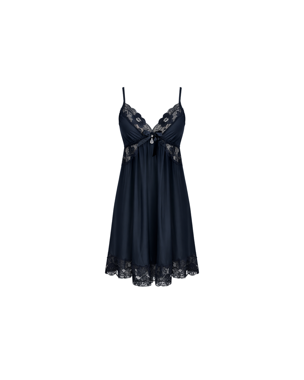 BABYDOLL NOIR DENTELLE AVEC STRING – ÉLÉGANCE SÉDUCTION