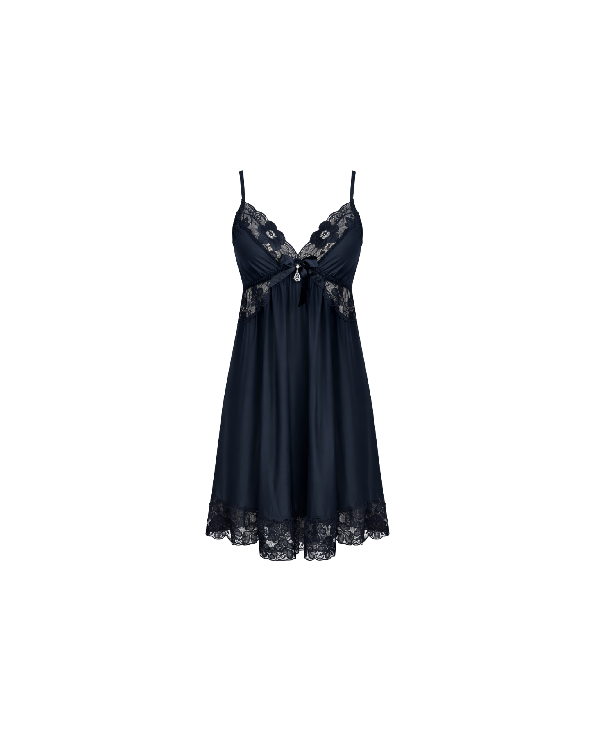 BABYDOLL NOIR DENTELLE AVEC STRING – ÉLÉGANCE SÉDUCTION