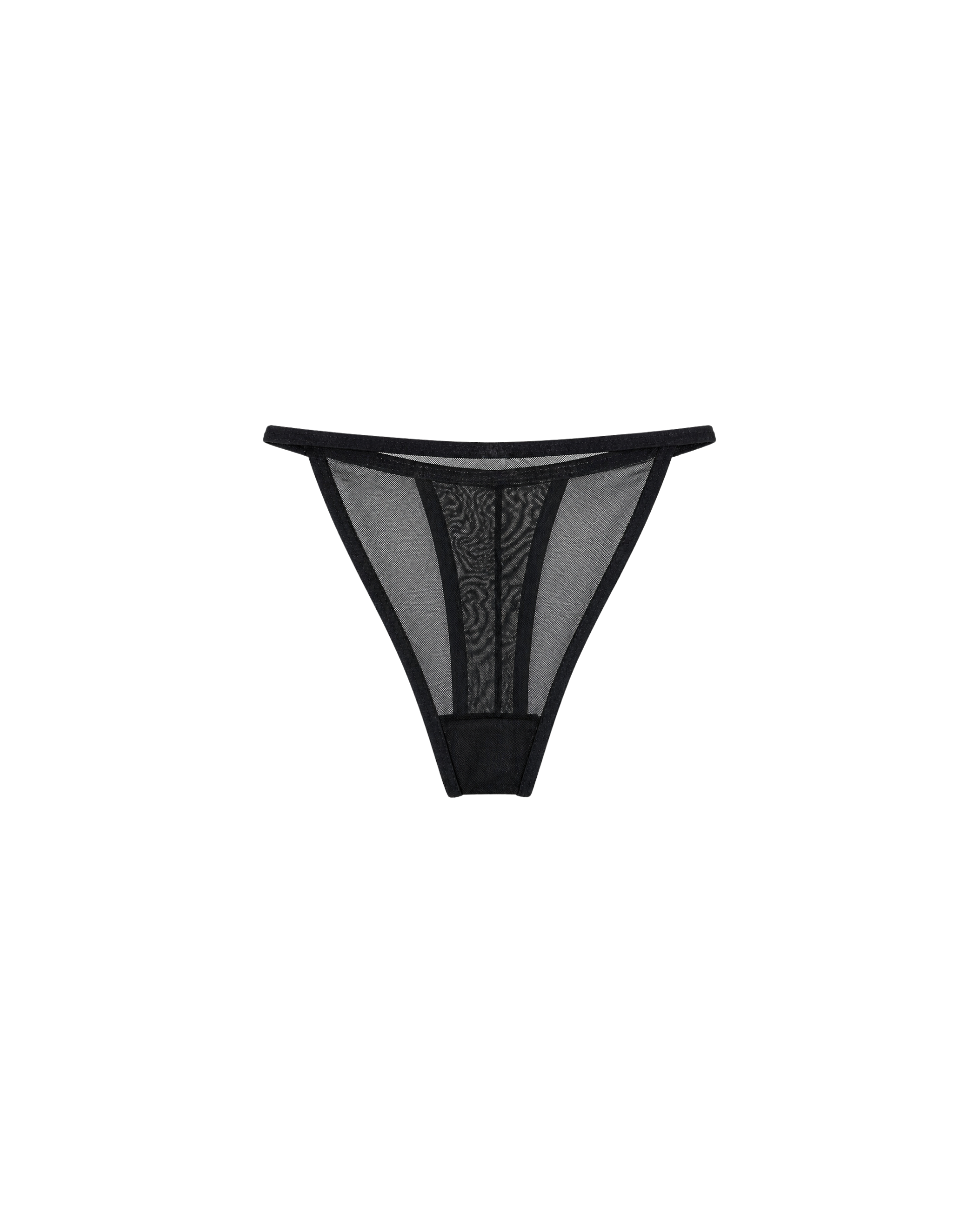 Nuisette Noire Dentelle & Voile — Corset Lacets & String Assorti