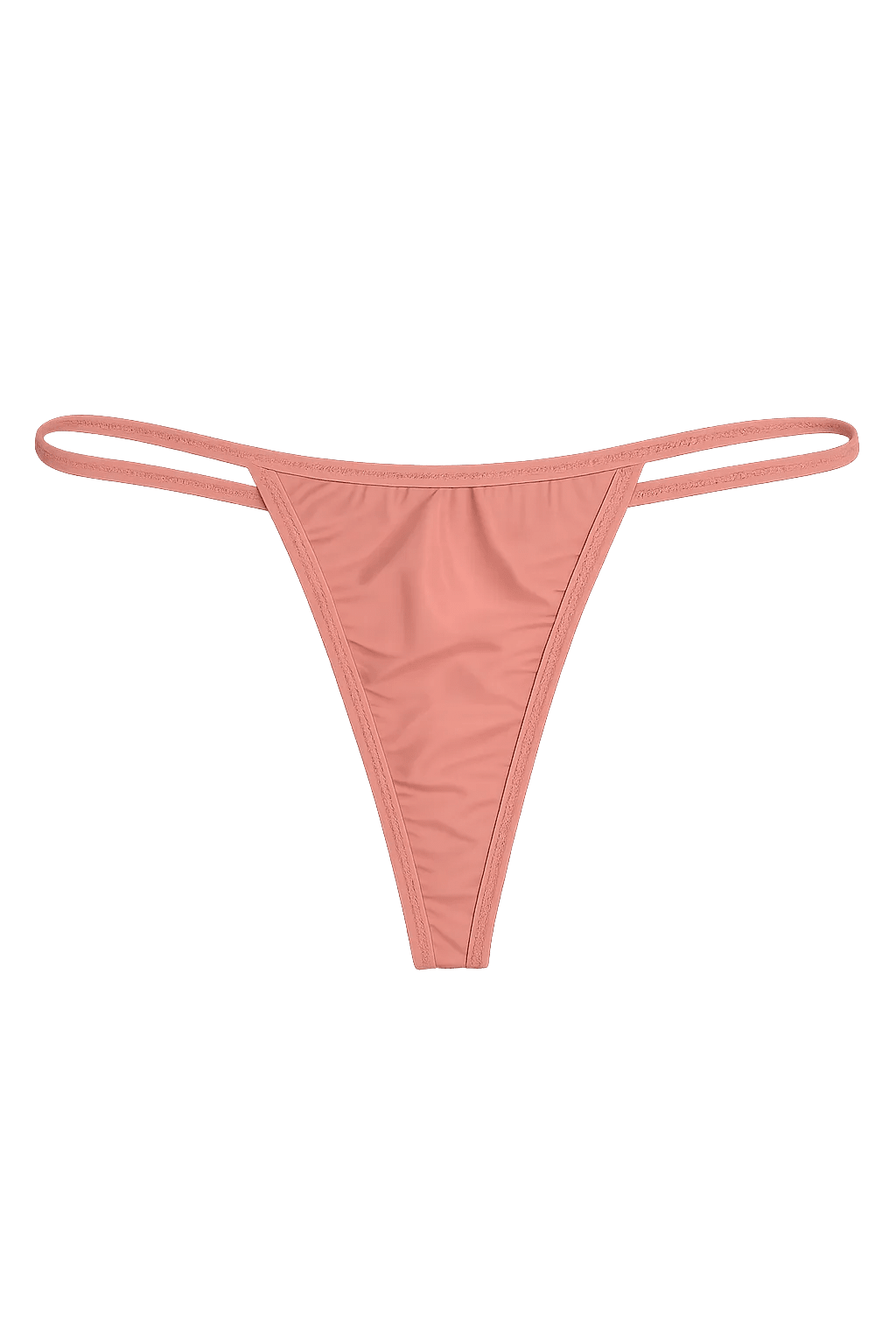 Ensemble 3 Pièces Nuisette, Kimono et String – Rose Poudré - La Sprezzatura pyjamas